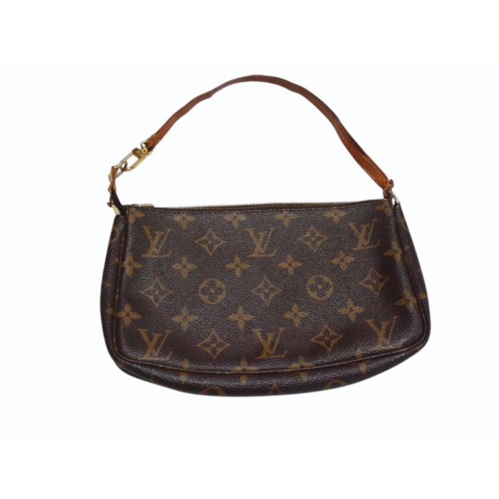 Louis Vuitton Accessory Monogram Pochette Accessoires Pouch Leather - Picture 1 of 9
